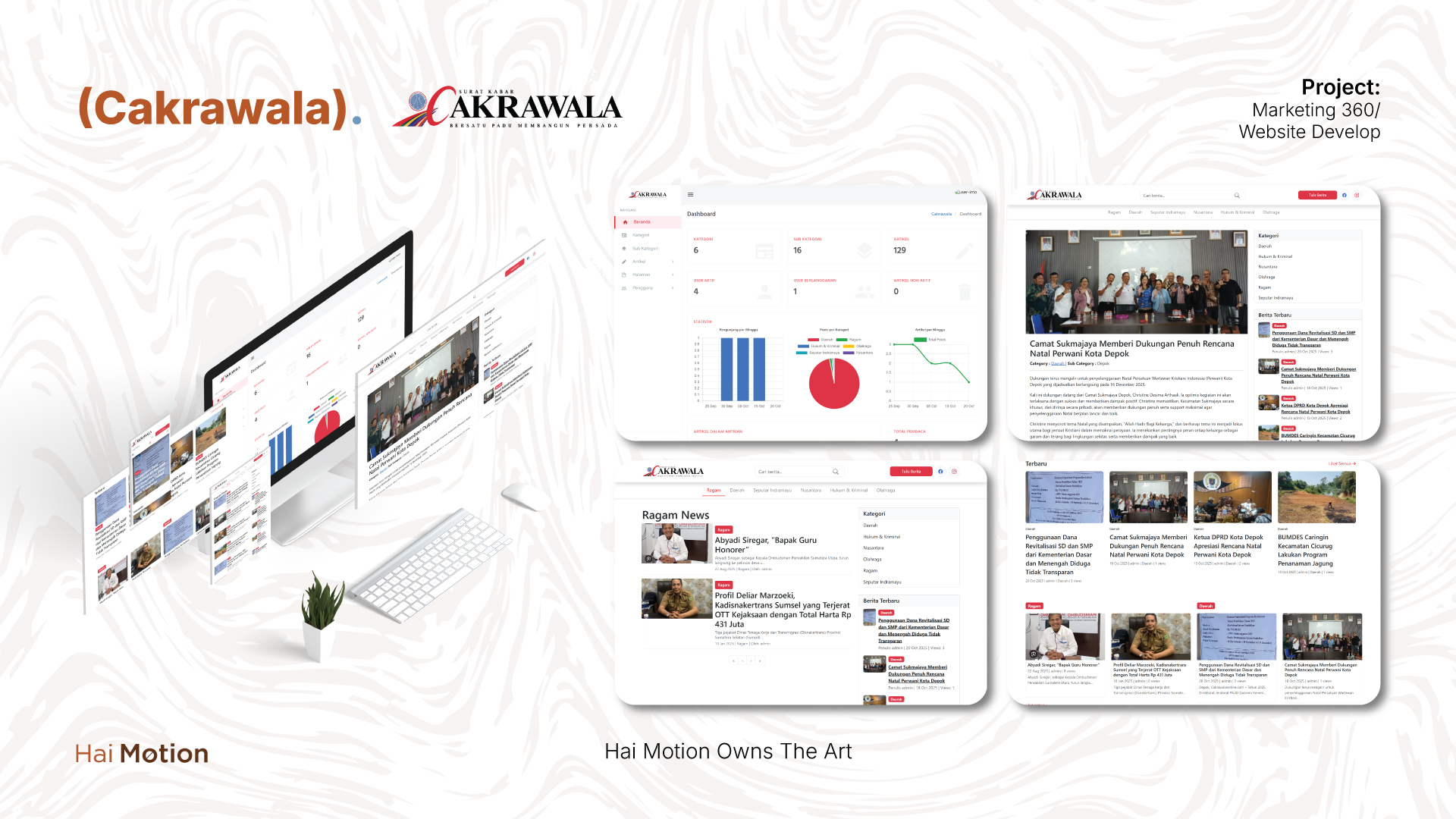 Cakrawala - Website Portal Berita