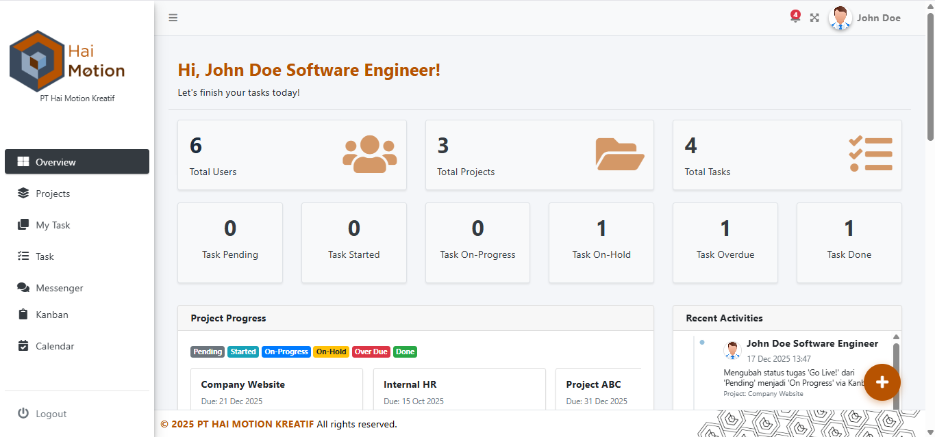 Dashboard Preview 1