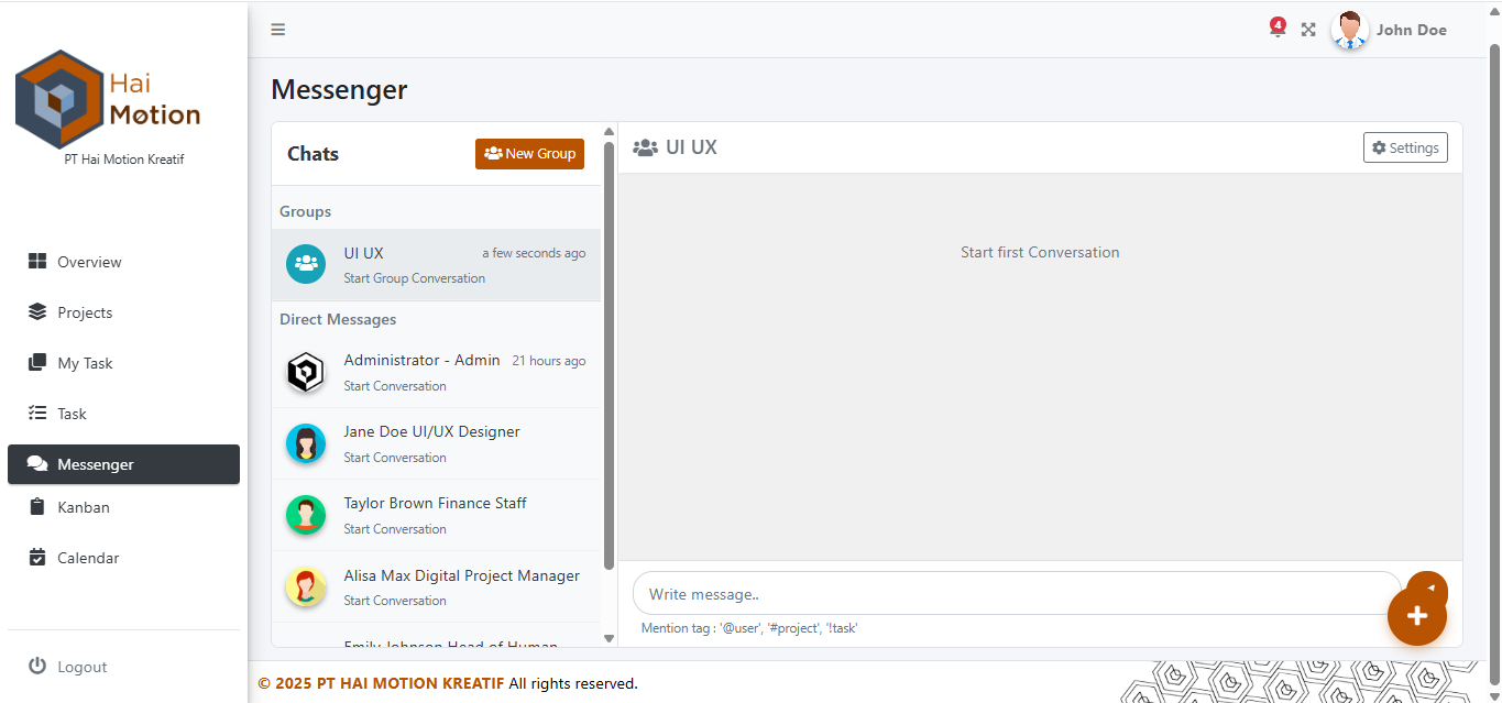 Dashboard Preview 4
